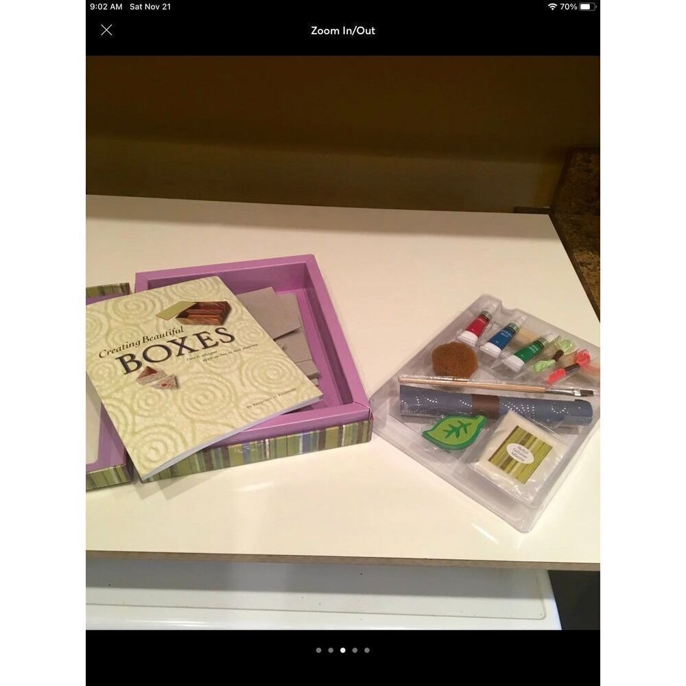 Box Making Craft Kit NWT - Picture 4 of 5
